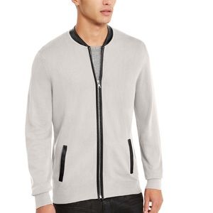 INC Men’s Zip-Front Cardigan